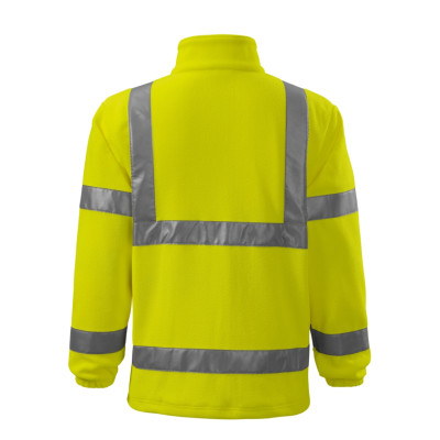 Fleece unisex 5V1 HV Fleece Jacket  - 97 fluorescenční žlutá
