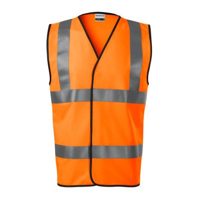 Bezpečnostní vesta unisex 9V3 HV Bright  - 98 fluorescenční oranžová