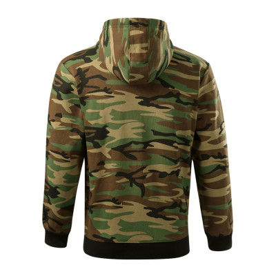 Mikina pánská C19 Camo Zipper  - 33 camouflage brown