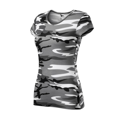 Tričko dámské C22 Camo Pure  - 32 camouflage gray