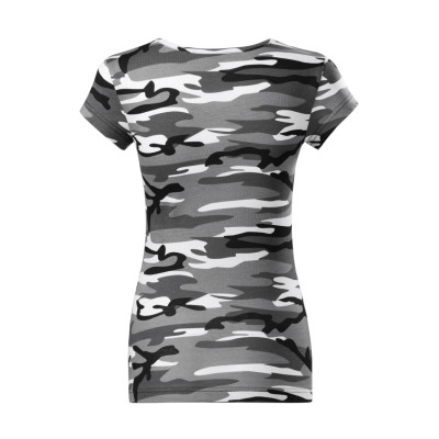 Tričko dámské C22 Camo Pure  - 32 camouflage gray