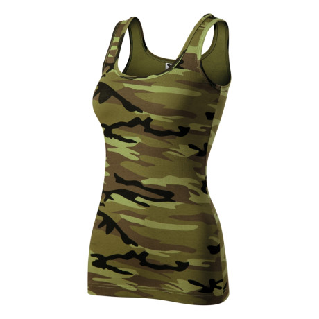 Tílko dámské C36 Camo Triumph  - 34 camouflage green