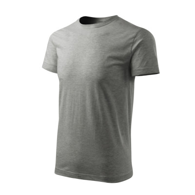 Tričko unisex F37 Heavy New Free  - 12 tmavě šedý melír