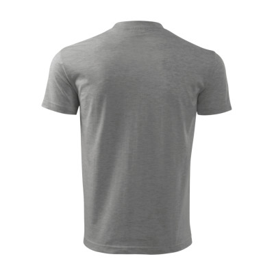 Tričko unisex F37 Heavy New Free  - 12 tmavě šedý melír