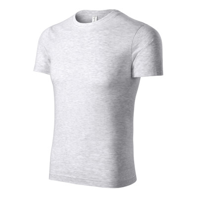 Tričko unisex P73 Paint  - 03 světle šedý melír