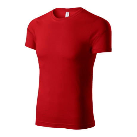 Tričko unisex P73 Paint  - 07 červená