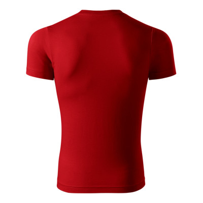 Tričko unisex P73 Paint  - 07 červená