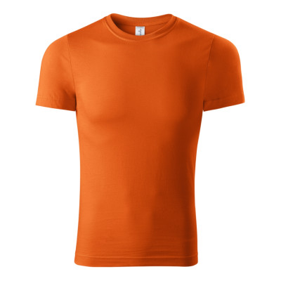 Tričko unisex P73 Paint  - 11 oranžová
