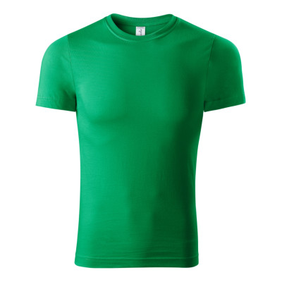 Tričko unisex P73 Paint  - 16 středně zelená