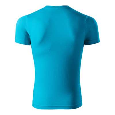 Tričko unisex P73 Paint  - 44 tyrkysová