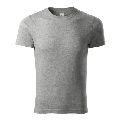 Tričko unisex P74 Peak  - 12 tmavě šedý melír