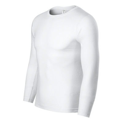 Triko unisex P75 Progress LS  - 00 bílá