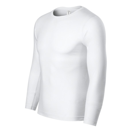 Triko unisex P75 Progress LS  - 00 bílá