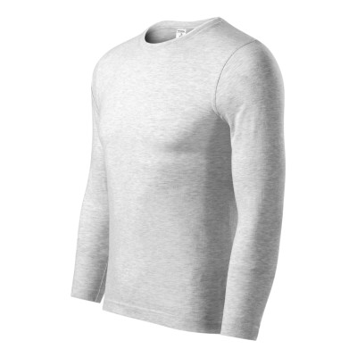 Triko unisex P75 Progress LS  - 03 světle šedý melír