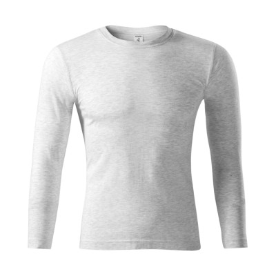 Triko unisex P75 Progress LS  - 03 světle šedý melír