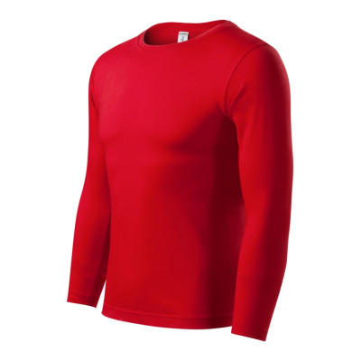 Triko unisex P75 Progress LS  - 07 červená