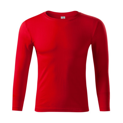 Triko unisex P75 Progress LS  - 07 červená