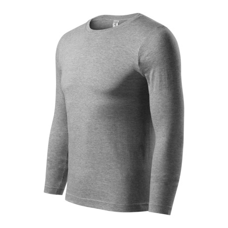 Triko unisex P75 Progress LS  - 12 tmavě šedý melír