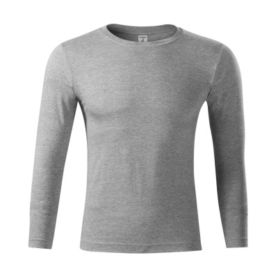 Triko unisex P75 Progress LS  - 12 tmavě šedý melír