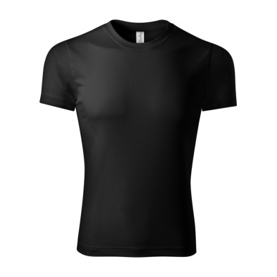 Tričko unisex P81 Pixel  - 01 černá