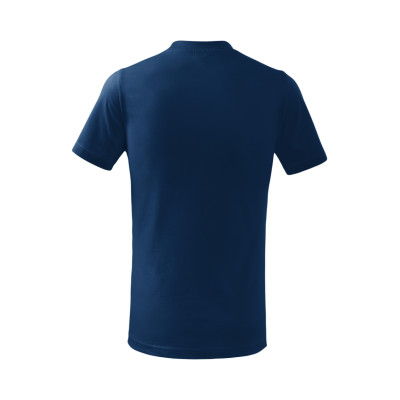 Tričko dětské 138 Basic  - 87 půlnoční modrá