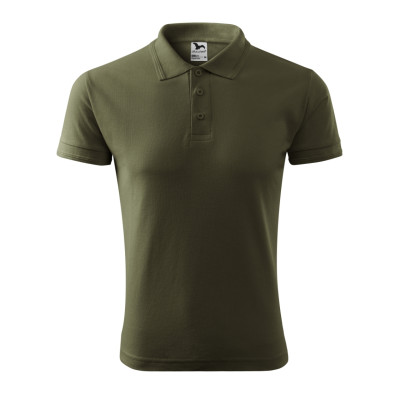 Polokošile pánská 203 Pique Polo  - 69 military