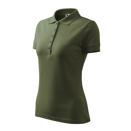 Polokošile dámská 210 Pique Polo  - 09 khaki
