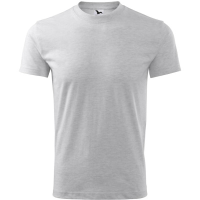 Tričko unisex 101 Classic  - 03 světle šedý melír