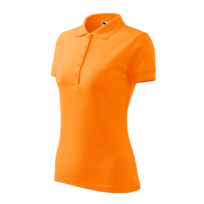 Polokošile dámská 210 Pique Polo  - A2 tangerine orange
