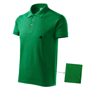 Polokošile pánská 212 Cotton  - 16 středně zelená