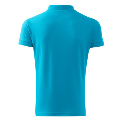 Polokošile pánská 215 Cotton Heavy  - 44 tyrkysová