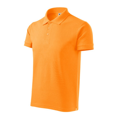 Polokošile pánská 215 Cotton Heavy  - A2 tangerine orange
