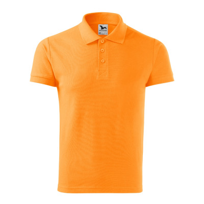 Polokošile pánská 215 Cotton Heavy  - A2 tangerine orange