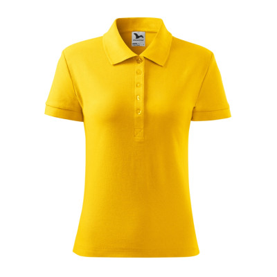 Polokošile dámská 216 Cotton Heavy  - 04 žlutá