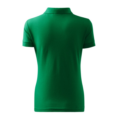 Polokošile dámská 216 Cotton Heavy  - 16 středně zelená