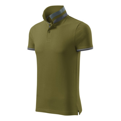 Polokošile pánská 256 Collar Up  - A3 avocado green
