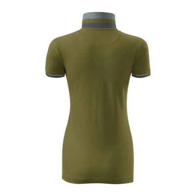 Polokošile dámská 257 Collar Up  - A3 avocado green