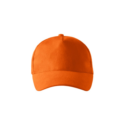 Čepice unisex 307 5P  - 11 oranžová