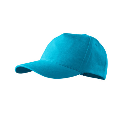Čepice unisex 307 5P  - 44 tyrkysová
