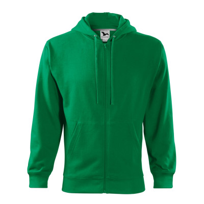 Mikina pánská 410 Trendy Zipper  - 16 středně zelená