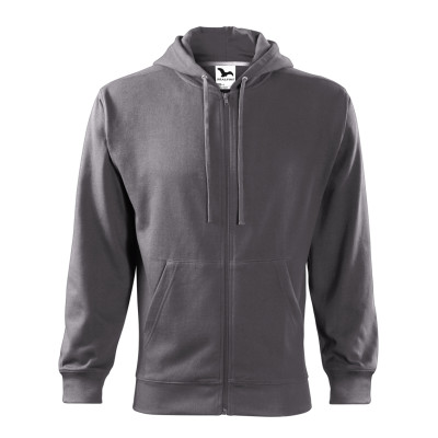 Mikina pánská 410 Trendy Zipper  - 36 ocelově šedá