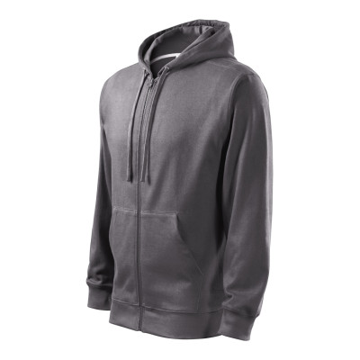 Mikina pánská 410 Trendy Zipper  - 36 ocelově šedá
