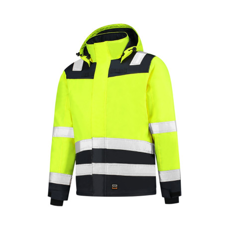 Pracovní bunda unisex T51 Midi Parka High Vis Bicolor  - 97 fluorescenční žlutá