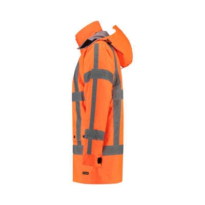 Pracovní bunda unisex T50 RWS Parka  - 98 fluorescenční oranžová