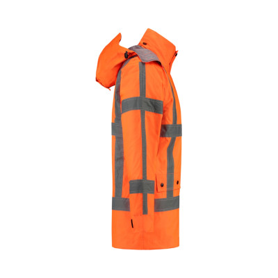 Pracovní bunda unisex T50 RWS Parka  - 98 fluorescenční oranžová