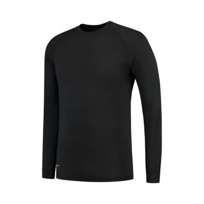 Triko unisex T02 Thermal Shirt  - T1 černá