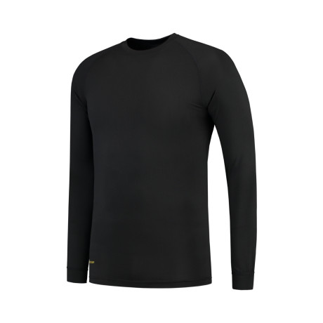 Triko unisex T02 Thermal Shirt  - T1 černá