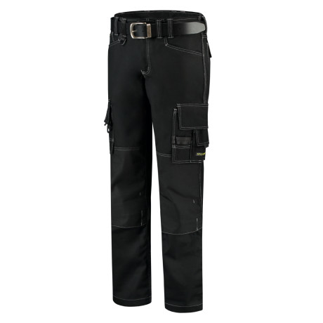 Pracovní kalhoty unisex T61 Cordura Canvas Work Pants  - T1 černá