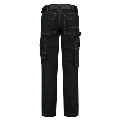 Pracovní kalhoty unisex T61 Cordura Canvas Work Pants  - T1 černá