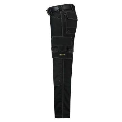 Pracovní kalhoty unisex T61 Cordura Canvas Work Pants  - T1 černá